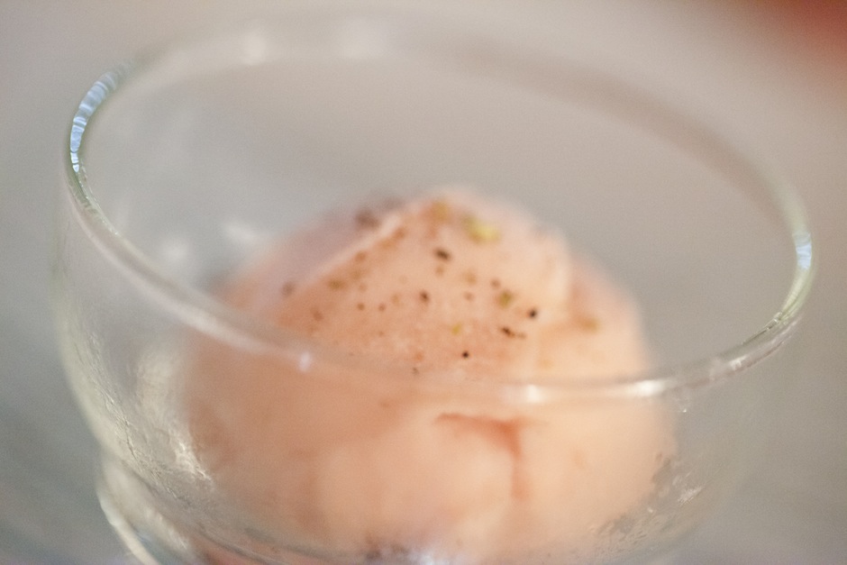 Sorbetto alle pesche Sorbetto alle pesche