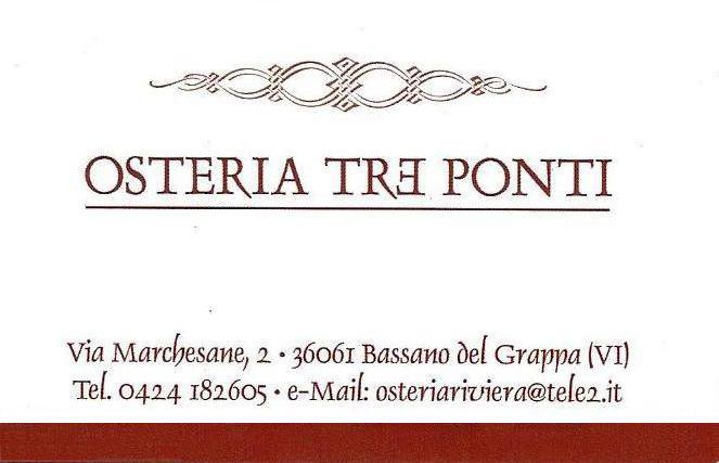 Osteria Tre Ponti Osteria Tre Ponti